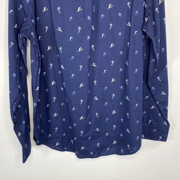 American Eagle Seriously Soft Skiing Long Sleeve Button Down Shirt XL NWOT - Picture 6 of 8